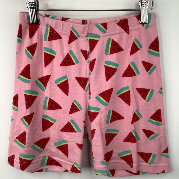 Size 12 (150): Hanna Andersson Pink Watermelons 2pc Shorty PJs