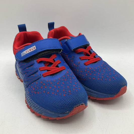 Size 13: Kubua Blue/Red Velcro Strap Sneakers