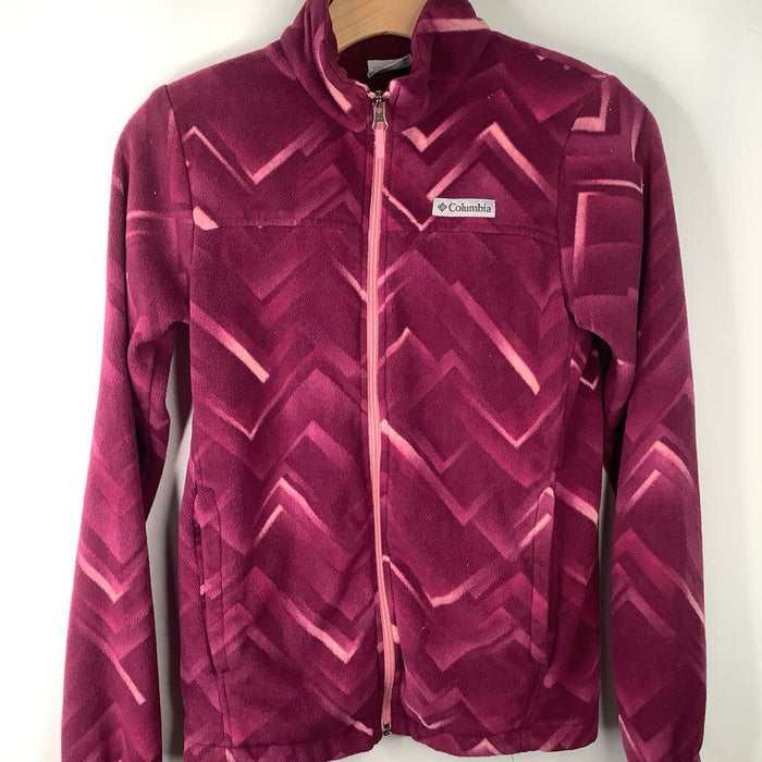 Size 14-16: Columbia Purple Fleece Coat