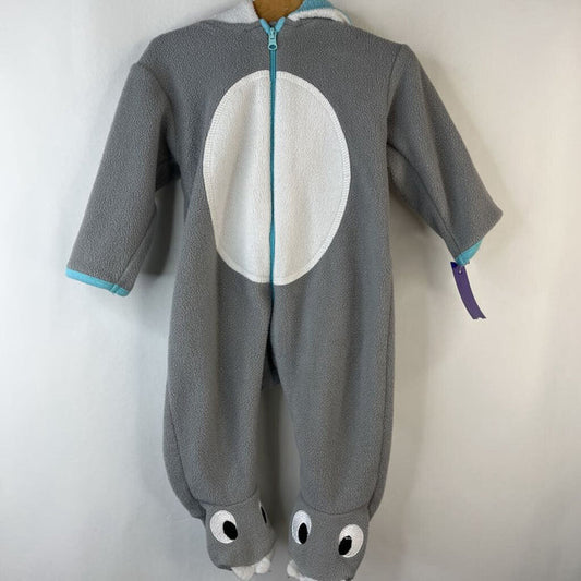 Size 3-6m: Early Days Grey/Blue Comfy Shark Costume