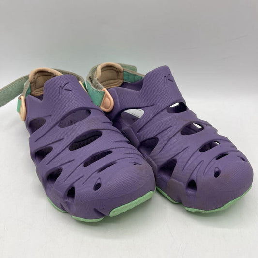 Size 3Y: Keen Purple Velcro Strap Sandals