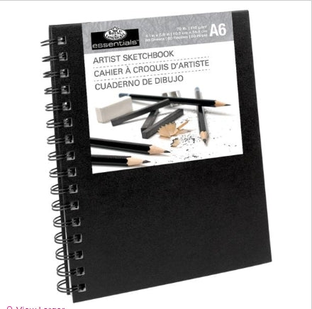 Spiral Hardcover Artist Sketchbook