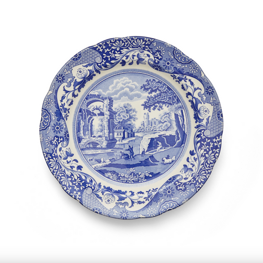 Spode- Blue Italian Dinner Plates