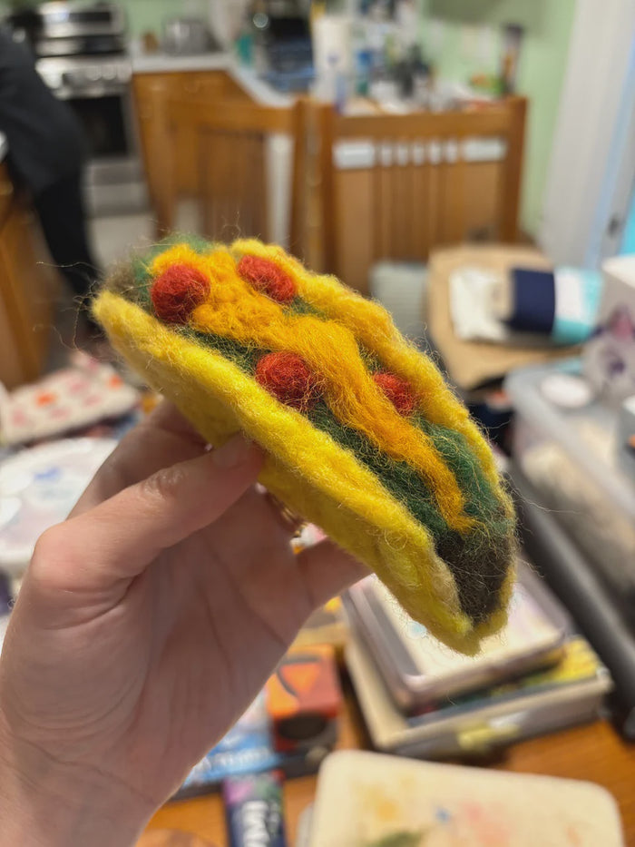 Squishy Taco Needle Felting Kit