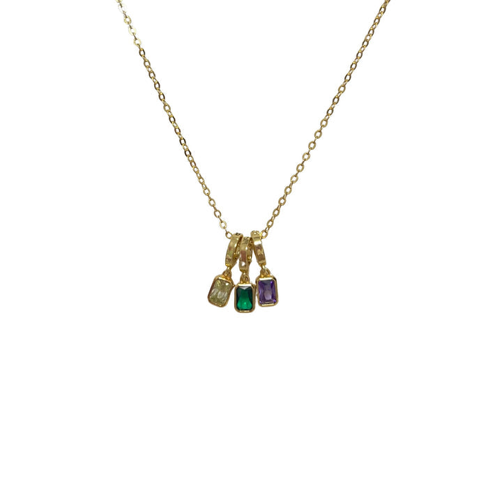 Stacking Birthstone Necklace