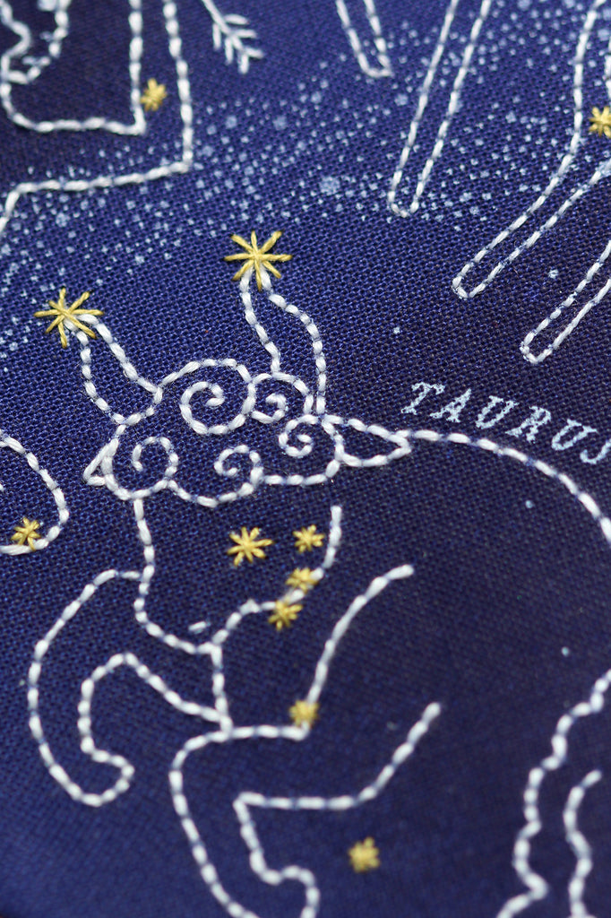 Star Map Embroidery Art Kit