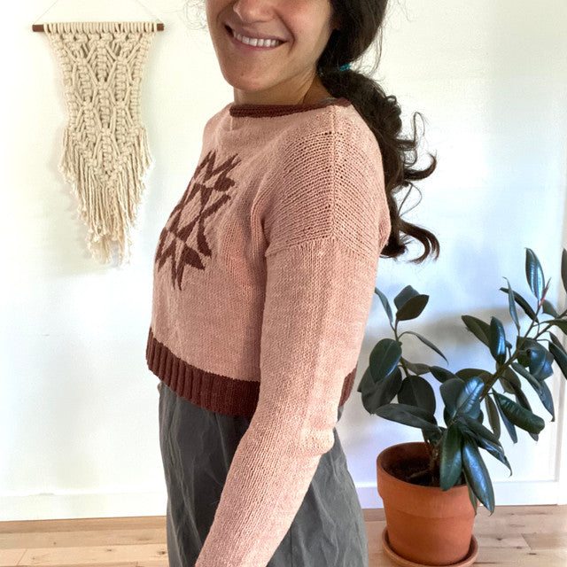 Star Quilt Pullover