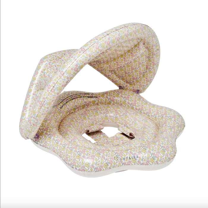 Sunny Life- Float Together Baby Seat - Into the Garden Ditsy Floral