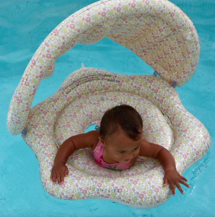 Sunny Life- Float Together Baby Seat - Into the Garden Ditsy Floral