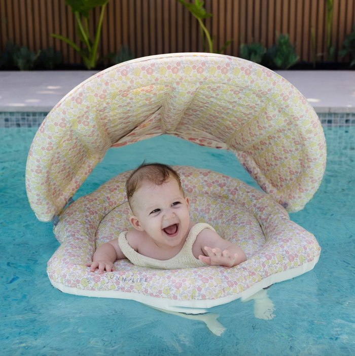 Sunny Life- Float Together Baby Seat - Into the Garden Ditsy Floral