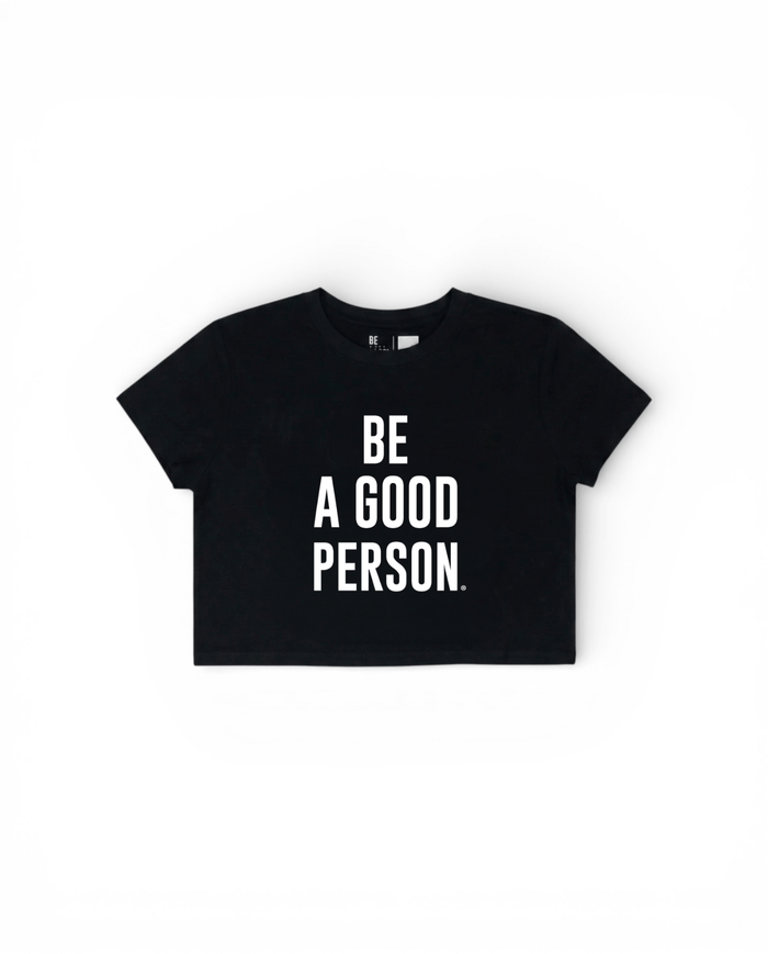 Super Soft Crop Top - Black
