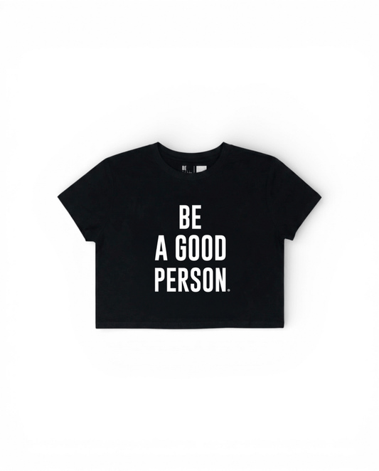 Super Soft Crop Top - Black