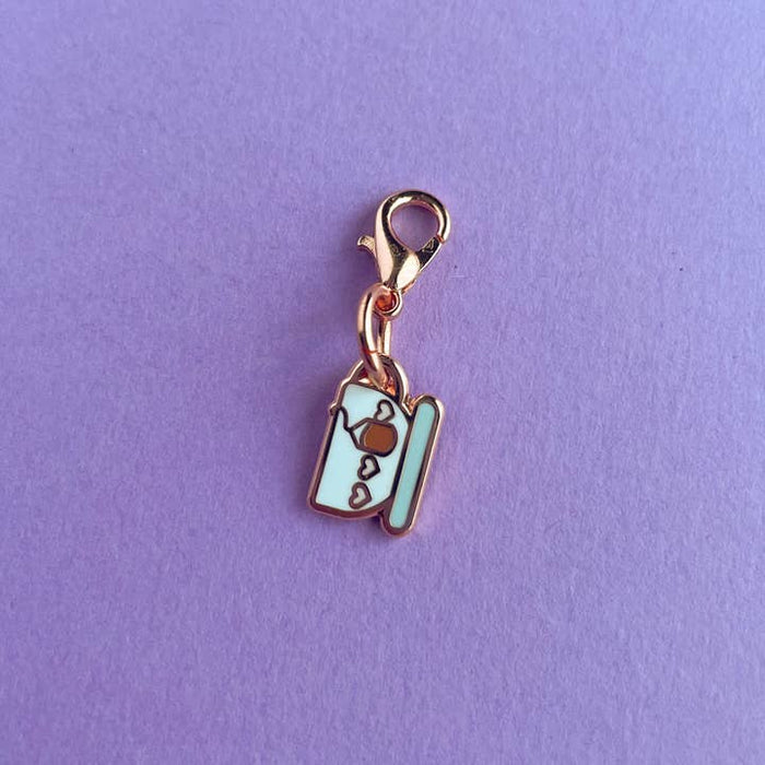 Tea Cup Charm Stitch Marker