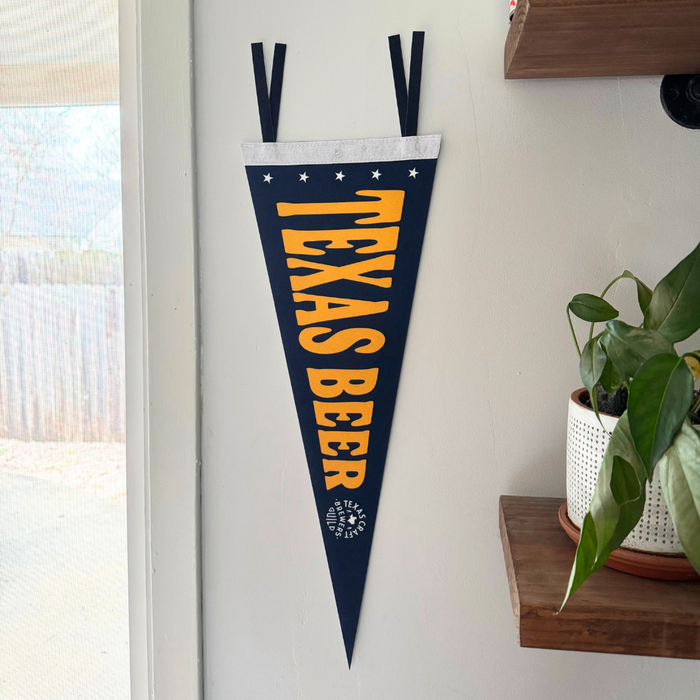 Texas Beer Pennant
