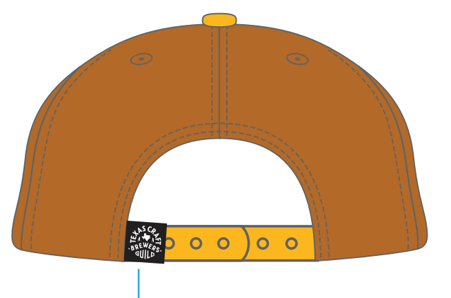 Texas Brewery Roundup Mustard Rope Cap