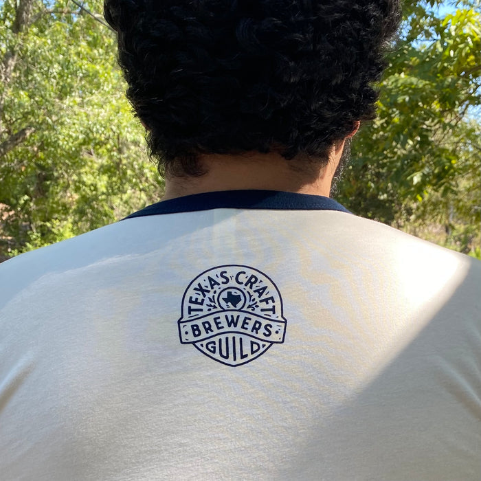 Texas Craft Beer Y'all Ringer Tee (Limited Sizes Remaining)