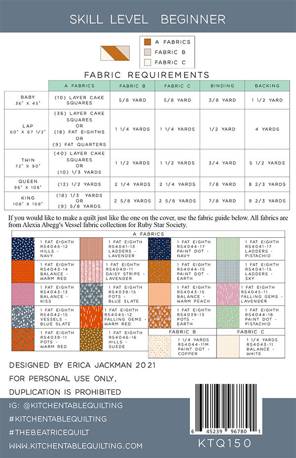 The Beatrice Quilt