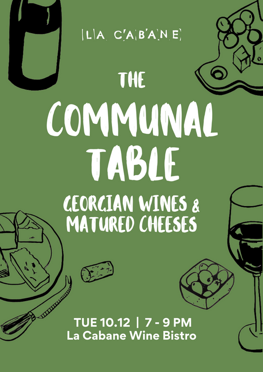 The Communal Table: Matured cheeses & Georgian wine pairing 10.12.2024