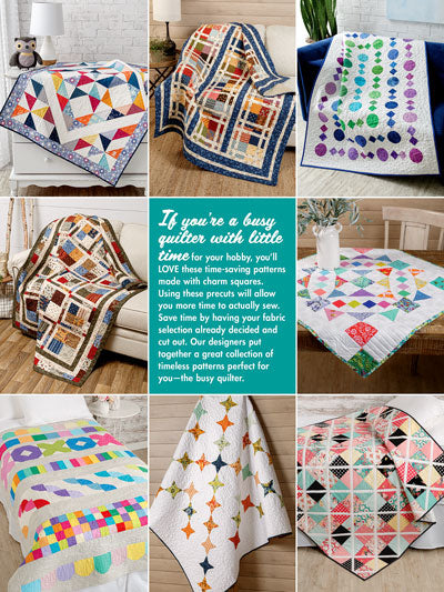 Time Saving Charm Quilts