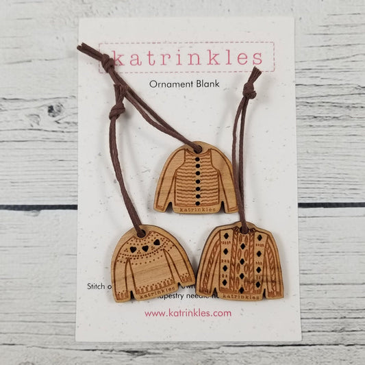 Tiny Sweater Ornament Set