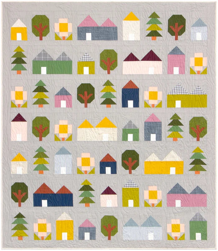 Tiny Town Quilt Pattern