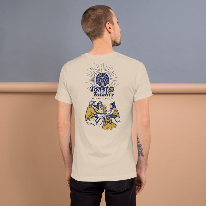 Toast to Totality Two-Sided Unisex Tee