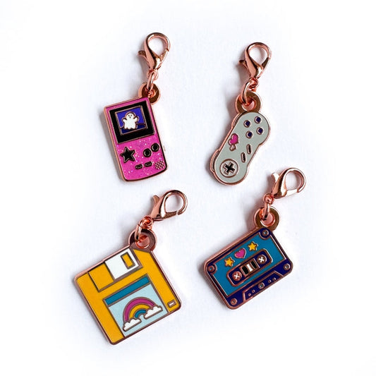 Totally 90's Stitch Marker Charm Set