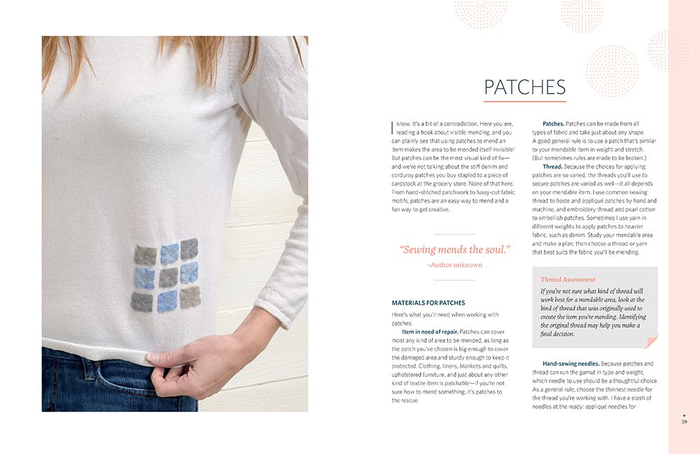Visible Mending: Artful Stitchery to Repair and Refresh Your Favorite Things
