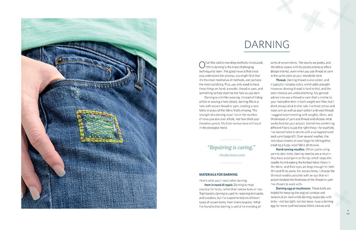 Visible Mending: Artful Stitchery to Repair and Refresh Your Favorite Things