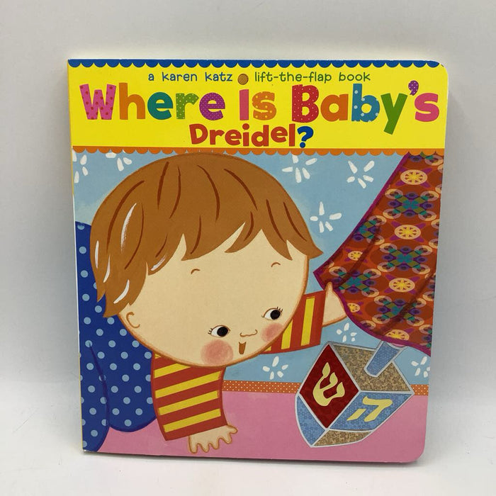 Where Is Baby's Dreidel (boardbook)