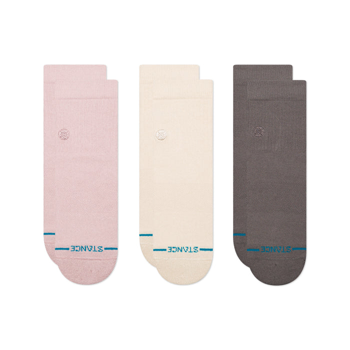 WOMENS ICON QUARTER 3 PACK