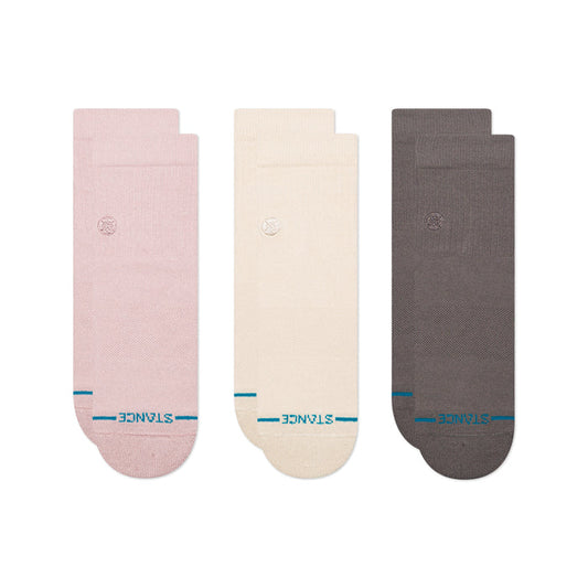 WOMENS ICON QUARTER 3 PACK