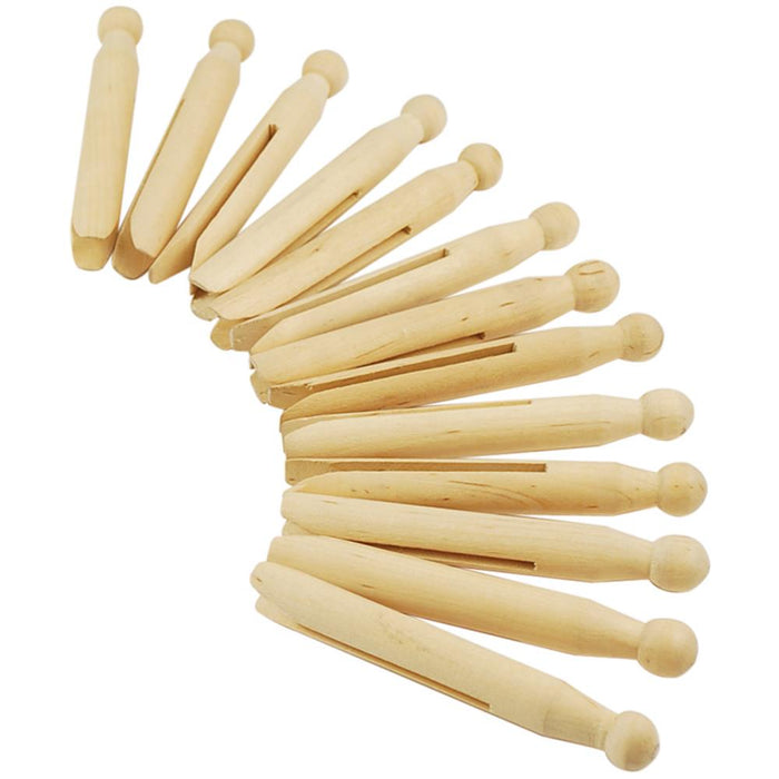 Wood Doll-Peg Clothespins