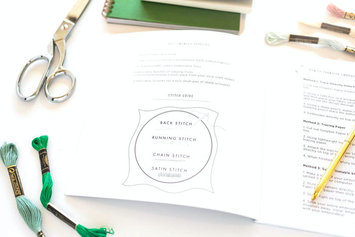 Woodland Stitches: An Embroidery Transfer Pattern Book With Inspirational Quotes and Woodland Designs