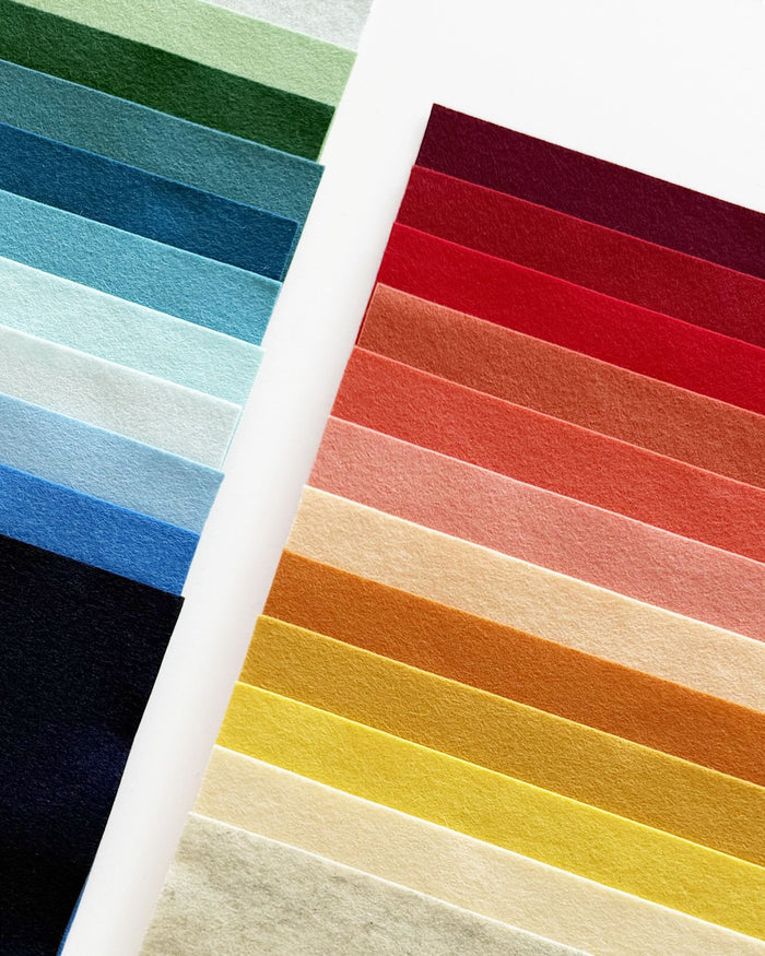 Wool Felt Sheets - 8"x12"