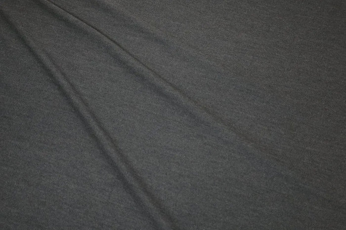 Wool Jersey Knit Solid Pebble