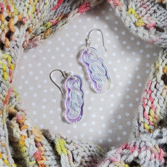 Yarn Skein Earrings