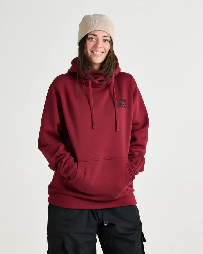 SX SNOW L / Cabernet Yuki Threads Loop Shred Hoodie