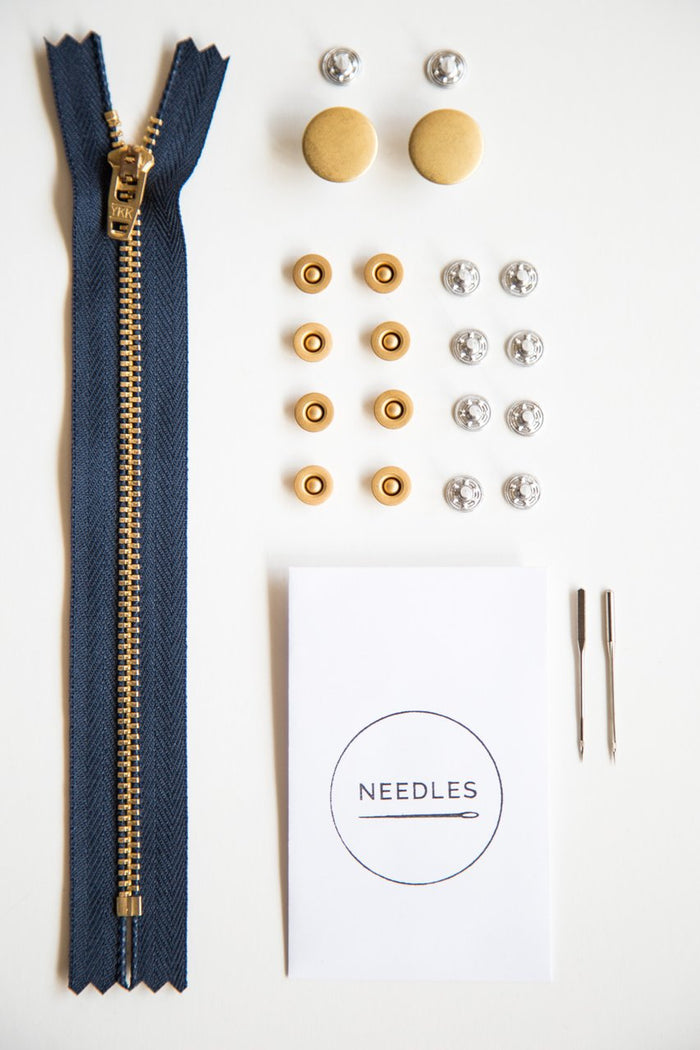 Zipper Fly Jeans Making Kit