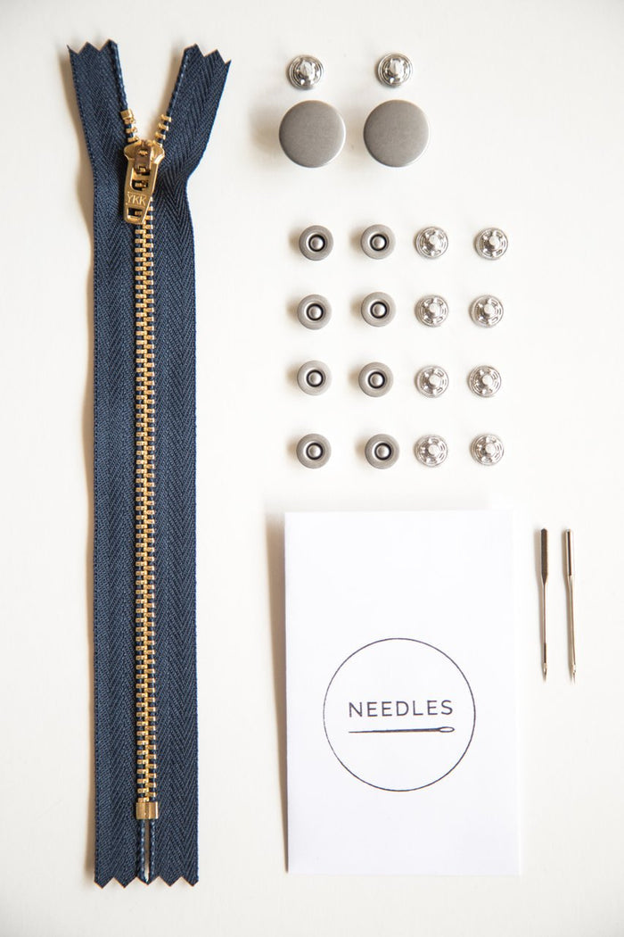 Zipper Fly Jeans Making Kit