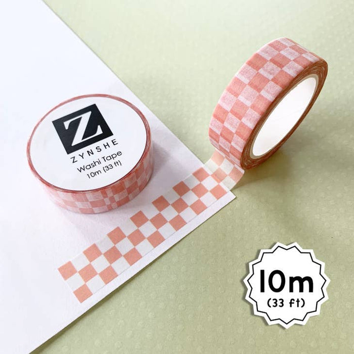 Pink Checkboard (10m)